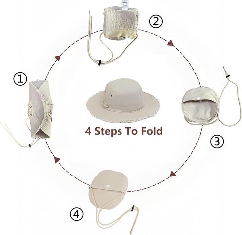 Packable Bucket Hats for Women Men, UV Protection Summer Sun Hat, Crossbody Outdoor Cap for Hiking Fishing Beach in Saudi Arabia