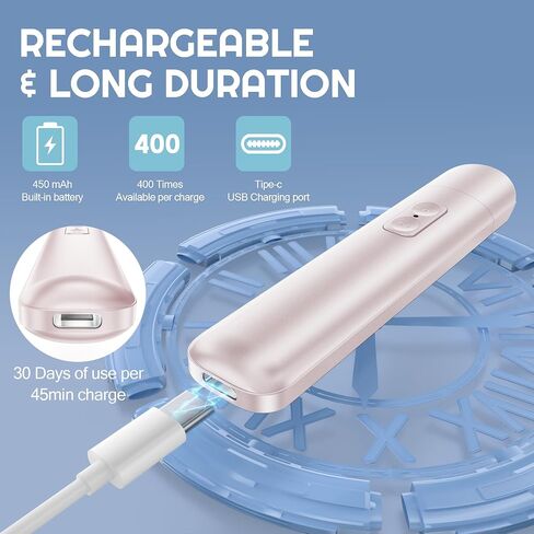 Insect Sting & Bite Relief,Rechargeable Bug Bite Itch Relief for Mosquito Bites,Chemical-Free Insect Bite Healer with Heat Technology,Fast Swelling/Itch Relief, Portable Summer Outdoor Gadget - Pink in Saudi Arabia