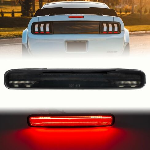 NSAUTOLIGHTING LED ضوء الفرامل الثالث لعام 2005 2006 2007 2009 لعن موستانج الخلفية عالية الجبل LED CEND in Kuwait
