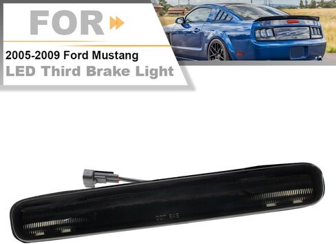 NSAUTOLIGHTING LED ضوء الفرامل الثالث لعام 2005 2006 2007 2009 لعن موستانج الخلفية عالية الجبل LED CEND in Kuwait