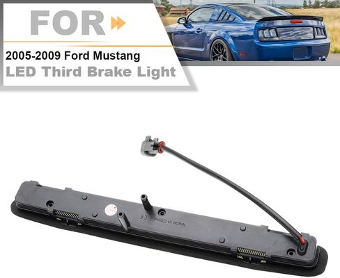 NSAUTOLIGHTING LED ضوء الفرامل الثالث لعام 2005 2006 2007 2009 لعن موستانج الخلفية عالية الجبل LED CEND in Kuwait