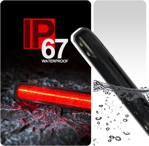 NSAUTOLIGHTING LED ضوء الفرامل الثالث لعام 2005 2006 2007 2009 لعن موستانج الخلفية عالية الجبل LED CEND in Kuwait
