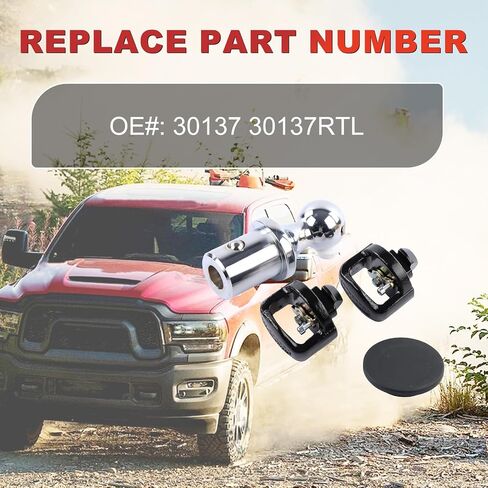 30137 Puck System Gooseneck Hitch Ball Kit 2-5/16"" Fits for 16-22 Chevy Silverado, 11-22 Ford F250/F350/F450 Super Duty, 16-22 GMC Sierra, Nissan Titan XD Replace OE 30137 30137RTL in Saudi Arabia