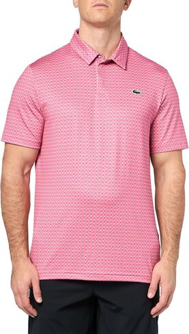 Lacoste Men's Sport Regular Fit Uv Protect Golf Polo Shirt in Saudi Arabia