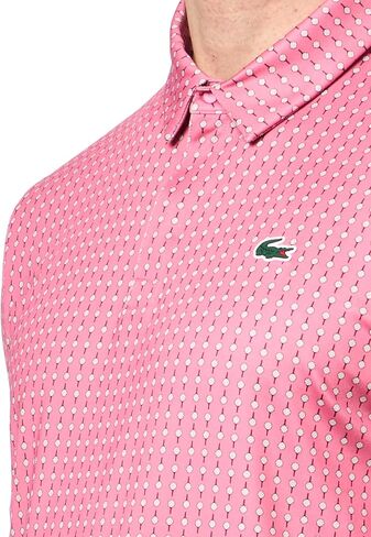 Lacoste Men's Sport Regular Fit Uv Protect Golf Polo Shirt in Saudi Arabia