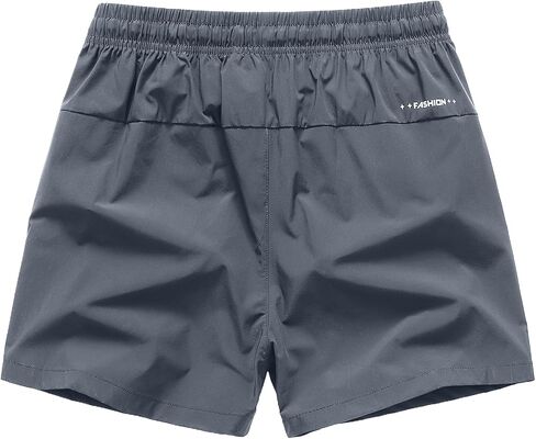 3 Set Men's Workout Athletic Shorts Lightweight Moisture Wicking 3" Running Shorts with Zipper Pockets Gym Beach in Saudi Arabia