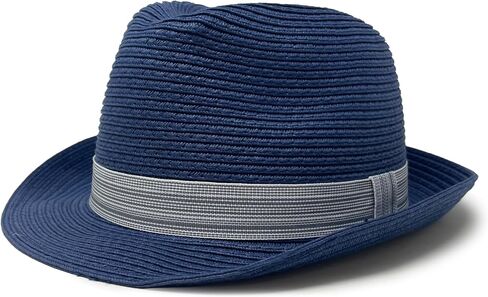 Funky Junque Straw Fedora Hat Beach Summer Short Brim Packable Sun Trilby Unisex UPF 50+ in Saudi Arabia