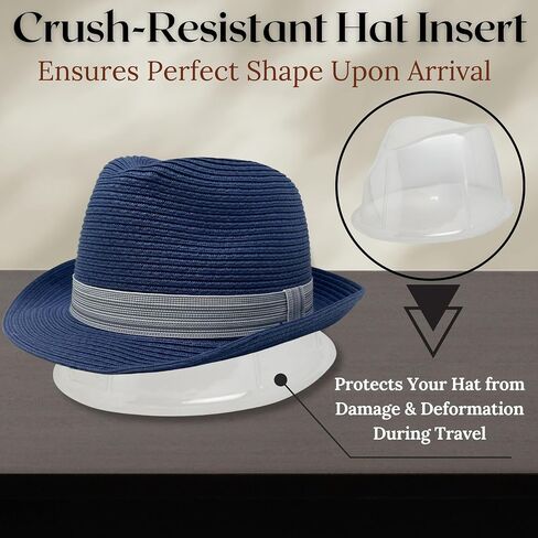 Funky Junque Straw Fedora Hat Beach Summer Short Brim Packable Sun Trilby Unisex UPF 50+ in Saudi Arabia