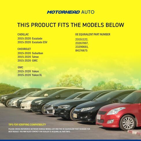 Motorhead Auto Auto Suspension Supcorber Direct OE بديل لـ 15-20 Escalade Tahoe Yukon XL 23151122 23267007 in Saudi Arabia