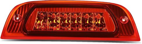 أدى DNA Motoring 3BL-JLIR02-RD-RD RED LENS LED LED THERD TAIL BRAKE LIGHT [متوافق مع 02-07 Jeep Liberty] in Kuwait