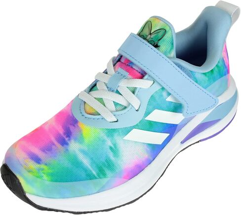 adidas Girl's Fortarun Daisy (Little Kid/Big Kid) Clear Sky/White/Purple Rush 4 Big Kid M in Saudi Arabia