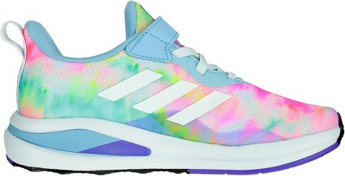 adidas Girl's Fortarun Daisy (Little Kid/Big Kid) Clear Sky/White/Purple Rush 4 Big Kid M in Saudi Arabia