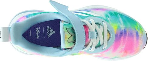 adidas Girl's Fortarun Daisy (Little Kid/Big Kid) Clear Sky/White/Purple Rush 4 Big Kid M in Saudi Arabia