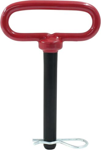 5/8 x 4 Inch Trailer Tow Hitch Pin and Clip, Tractors Hitch Cotter Pins for RV, Tractor, Lawn Mower (Red) in Saudi Arabia