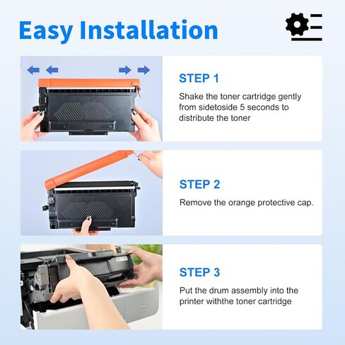 MYCARTRIDGE (147A NO CHIP ) Compatible Toner Cartridge Replacement for HP 147A W1470A 147X W1470X for Enterprise M610 M610dn M611 M611dn M611x M612 Flow MFP M634h M634z Printer (1 Black) 147A Toner in Saudi Arabia