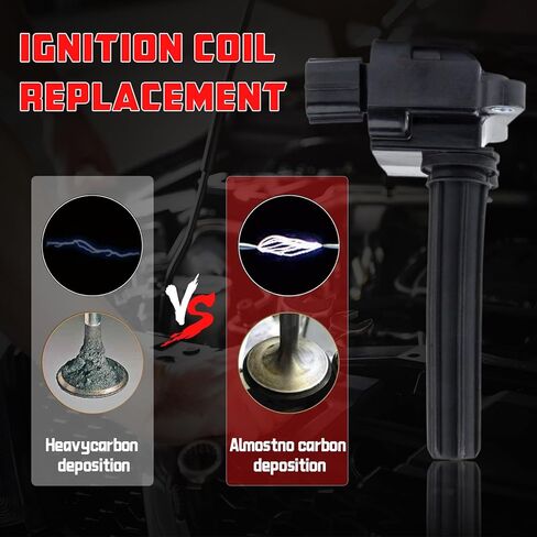 DG-526 Ignition Coil Pack For Ford F-150 2010-2014,Compatible With Ford F-250 F-350 Super Duty 2011-2017, V8 6.2L, Coils For Left Driver Side Replacement For Al3Z-12029-B UF639 UF631 C1801 (Set Of 4) in Kuwait