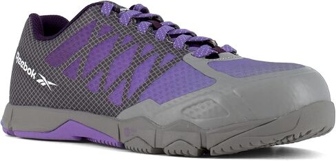 Reebok Women's Rb451 Arion Work Safety Toe Athletic Shoe Grey/Mauve Industrial & Construction in Saudi Arabia