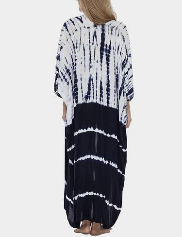 AILUNSNIKA Long Kimonos for Women Print Open Front Swimsuit Cover Ups for Swimwear Plus Size Beach Cardigans in Saudi Arabia