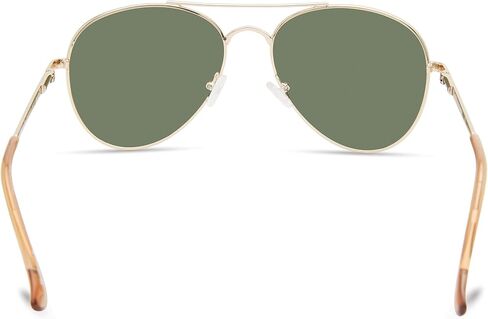 Skechers Women's SEA6166 Polarized Pilot Sunglasses, Black, 56mm in Saudi Arabia