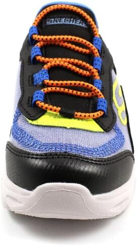 Skechers Kids Boy's Flex Glide Sneaker, Blue/Multi, 13 Little Kid in Saudi Arabia