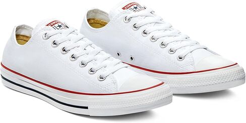 Converse Low TOP Optical White, 10.5 Women/8.5 Men in Saudi Arabia