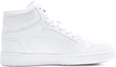 Puma Men's Rebound Layup Sneaker, White Black-Gum, 9 in Saudi Arabia