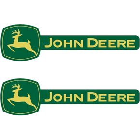 Eksent Sticker Deeres Premium Vinyl Decal 2pack Fade Resistant for Farm Equipment, Cars/Trucks/Motorcycles/Walls/Windows (7.5in)