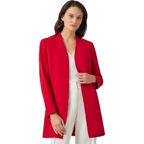 Kasper Women's Long Sleeve Topper Coat