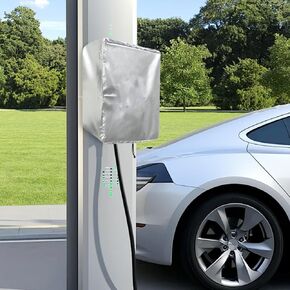 EV Charger Cover, Electric Vehicle Charging Station Rain Cover, Waterproof all elements protection for most EV Chargers outdoor use