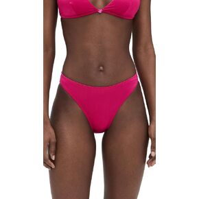 Good American Women's Satin Better Bikini Bottoms
