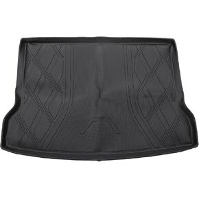 ACROPIX Flat Face Cargo Liner Rear Trunk Mat Trunk Cargo Luggage Boot Tray Mat Diamond Pattern Anti-Slip