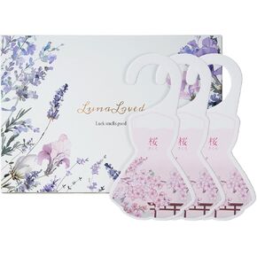 Large 3 Packs Bamboo Scented Sachets, Air Freshener Long Lasting Scented Sachets Smell Goods for House，for Drawers, Closets and Cars, Lovely Fresh Fragrance,