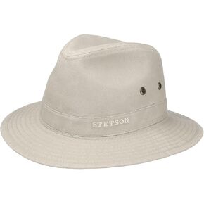 Stetson العضوية القطن مسافر قبعة الرجال |