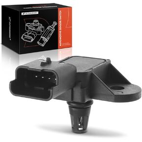 A-Premium Intake Manifold MAP Pressure Sensor Compatible with Mini Cooper 2007 2008 2009 2010 L4 1.6L