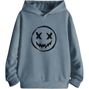 Soly Hux Boy's Cartoon Graphic Hoodies Long Sleeve Pullover Tops Sweatshirt