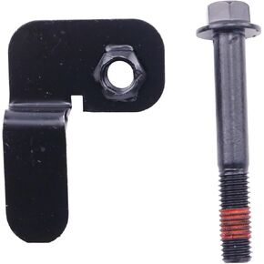 Front Track Bar Bolt with Flag Nut Retainer 6504449 11501850 6505549AA 34202640 Compatible With Jeep Wrangler 1997-2006 Cherokee 1984-2001 Comanche 1986-1992