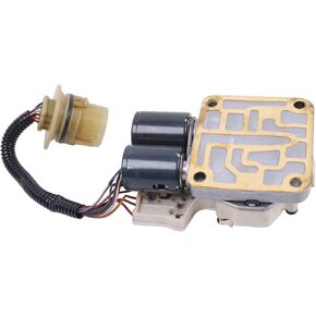 Transmission Solenoid Pack Block F6RZ-7G391-A Compatible with Ford CD4E Escape Compatible with Borg Warner w/Gasket 99880