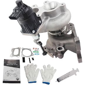 TOPAZ TD025 Turbo Turbocharger Compatible with Honda 2SV 2HX AP2T Civic CR-V 1.6L VTEC 189005AAA011M3 49373-07013 4937307013