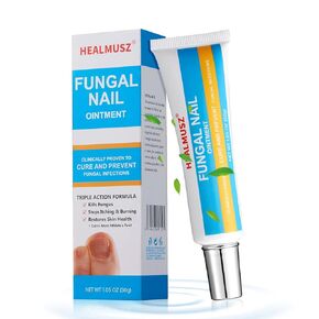 Toenail Fungus Treatment Extra Strength, AntiFungal Ointment for Ingrown, Yellow, Discolored and Damaged Nails, Gentle & Effective.