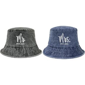 Hepandy Est. 2025 Bucket Hats for Men Women