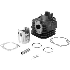 90cc Cylinder Kit Fits Most Chinese Scooters with Jog/Minarelli, Compatible with Yamaha Clone Motors, 90cc 2-Stroke Big Bore Kit