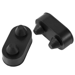 2pcs Hood Latch to Fender Bumpers Stop, Rubber Hood to Fender Grommets Bumper Cushion Pad Parts Compatible with YJ/TJ 1987-2006, OE: 4007541