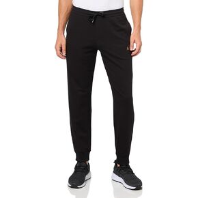 Armani Exchange mens A|x Black and Gold Joggers