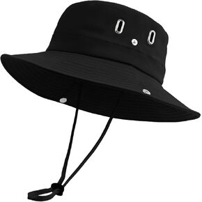 Zylioo Oversize XXL Boonie Sun Hats for Men Big Heads,Wide Brim Large Safari Hats UPF50+,Giant Waterproof Hiking Hat