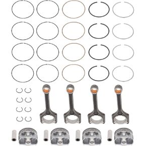NewYall Engine Connecting Rod and Piston Rings kit for Hyundai Elantra 2014-2016, Elantra GT 2014-2018, Tucson 2014-2018, Forte 2014-2018, Forte Koup 2014-2016, Soul 2014-2019 2.0