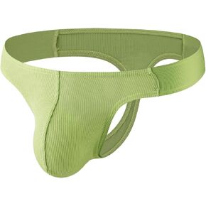 Summer Code Mens Thong G-String Underwear Stretchy Airy Under Panties Male Solid Bikini T Back Pants