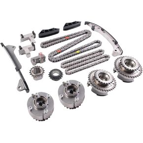 Timing Chain Kit with VVT Sprockets for Toyota Highlander Sienna RAV4 Camry Avalon Venza Lexus RX350 ES350 ES300h RX450h 3.5L 13050-0P030,13080-31030, 13050-31170, 13506-0P011, 13560-0P010