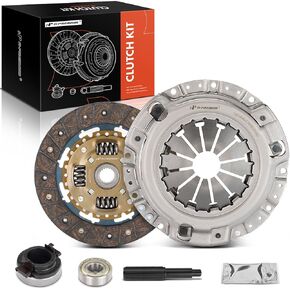 A-Premium Transmission Clutch Kit Set Compatible with Mazda 2 2011-2014, MX-3 1994-1995, Protege 1990-2003 & Kia Sephia 1994-1997 & Lada Niva 1984-1991 & Mercury Capri 1991-1994, 1.5L 1.6L 1.8L