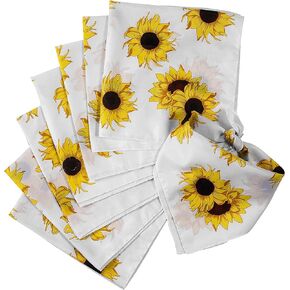 Fun Express Sunflower Bandanas - 12 Pieces