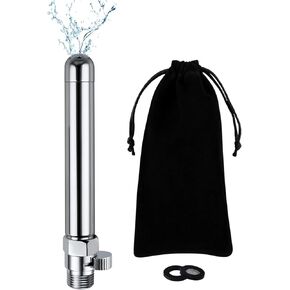 Lightweight Shower Enema Kit, Travel Shower Douche Nozzle Cleansing System with Water Control Valve for Men and Women Portable Cleaning